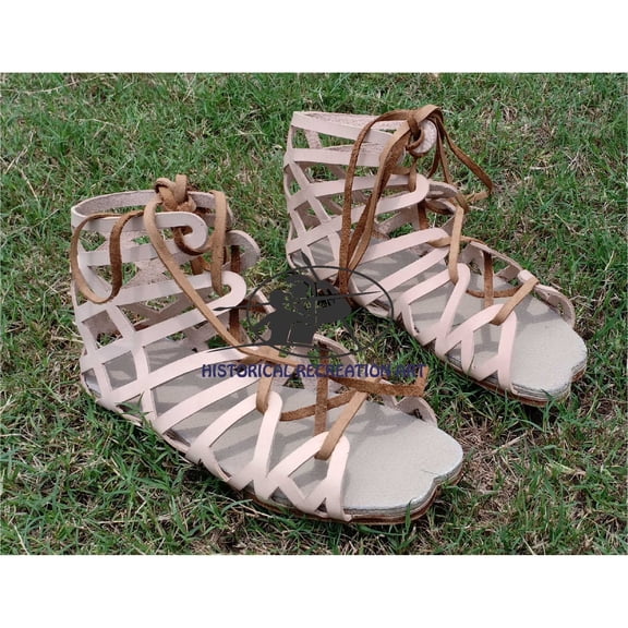 Leather Greek Sandals