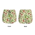 thumbnail image 5 of Picia Finger Lime Fruits Pattern Women's 2 in 1 Athletic Running Shorts High Waisted Workout Casual Gym Sweat Shorts with Comfy Liner Zipper Pockets-Large, 5 of 9