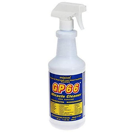 GP66 miracle cleaner super size from GP66 (1, 32 oz.) cleans and degreases the toughest dirt, grease, and grime from just about anything anywhere in your kitchen, bath, and laundry! Made in (Best Way To Clean Grease Off Kitchen Walls)