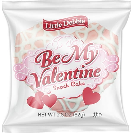 Little Debbie Single Serve Be My Valentine Cake, 2.8 oz