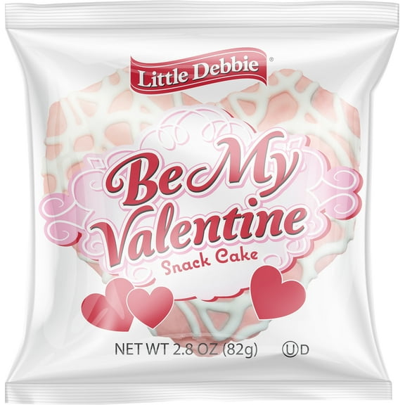 Little Debbie Single Serve Be My Valentine Cake, 2.8 oz