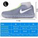 thumbnail image 3 of Waterproof Shoe Covers, Reusable Silicone Shoe Covers with Reinforced Non-Slip Sole for Rainy and Snowy Days for Men, Women L (39-42), 3 of 4