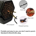 thumbnail image 3 of Captador de sonido Pastilla de sonido de balada de guitarra acústica pastilla sin perforaciones portátil para violín Erhu accesorio de instrumento de cuerda profesional Meterk Captador de sonido, 3 of 4