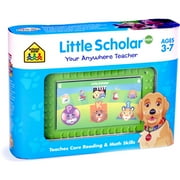 School Zone Little Scholar Mini Kids Learning Tablet with Green Bumper