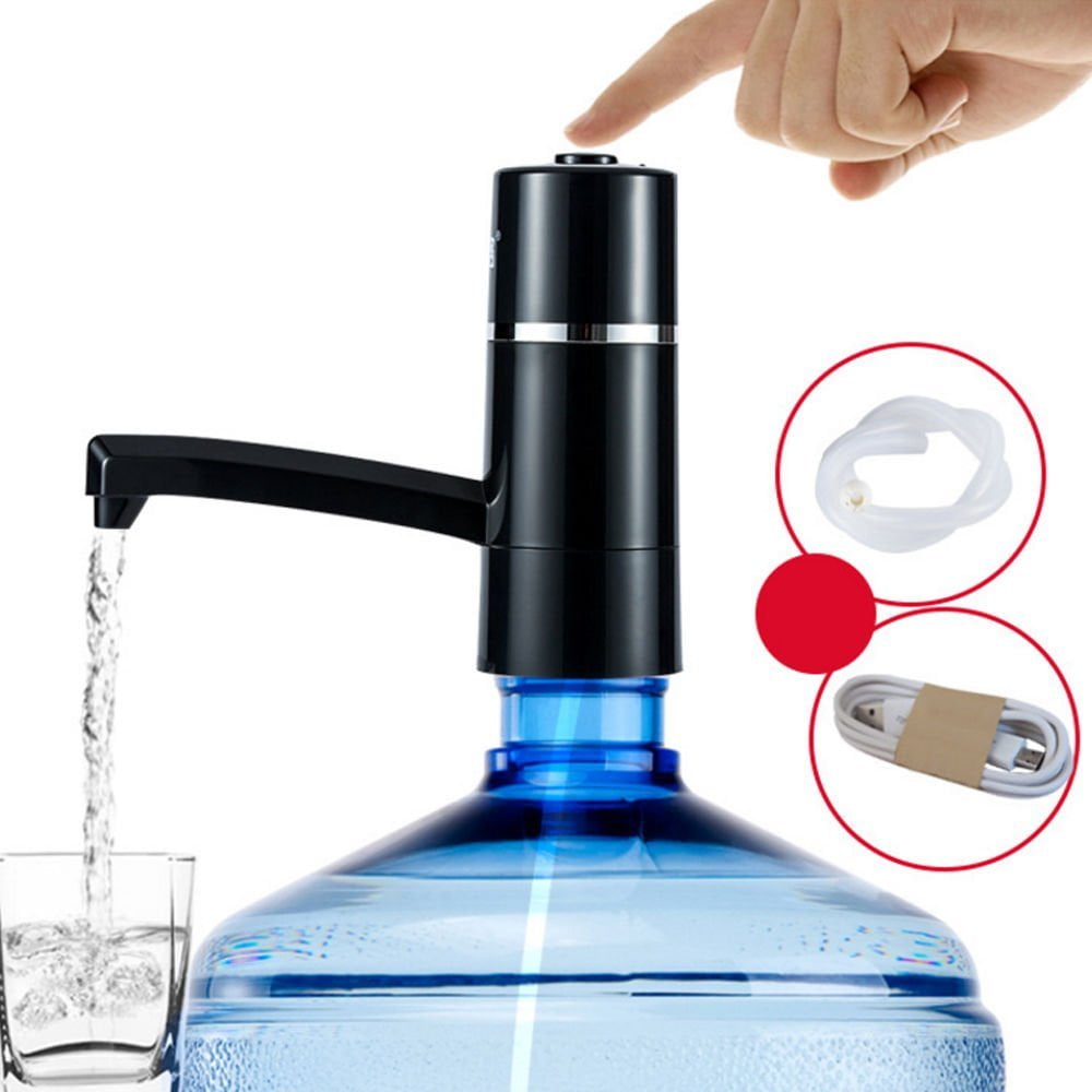 Automatic Electric Water Pump Dispenser Gallon Portable USB Bottle Drinking 