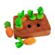 thumbnail image 3 of Juego de 2 Juguetes de Peluche de Zanahoria para Perros, Juguetes de Rompecabezas Interactivos para Interacción de Mascotas Y Gatos, 3 of 9