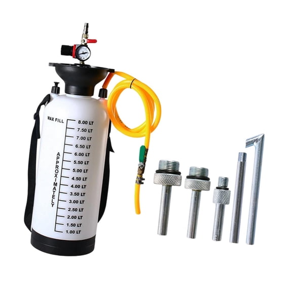 funtasica Pneumatic Transmission Fluid Pump Essential Wear Resistant Oil Transfer Pump 8L with Connector