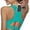 Green, variant on Women's Tanks Support Sports Top for Women Breathable Stretch Knit Wirefree Comfort Yoga Gym Fitness Vest Everyday Schooling Blue S