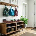 thumbnail image 4 of Sorbus Set of 9 Large Storage Baskets for Organizing, Mesh Hand-Woven Basket, Linen Closet Organizers and Storage, Organizer Storage Baskets for Shelves, Organizers and Storage (Chocolate), 4 of 7