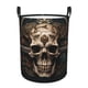 thumbnail image 1 of Fotbe Metal Style Horned Skull Cesto de Ropa con Asas, Cesto Impermeable de Gran Capacidad, Bolsa de Lavado para Dormitorio, Cesto de Ropa con Ruedas y Asas-Medium, 1 of 6