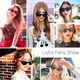 thumbnail image 5 of Retro Vintage Estrecho Ojo de gato Gafas de sol Mujer Gafas Marco de plástico MFZFUKR CPB-DE-WX336-4, 5 of 5