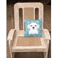 thumbnail image 2 of Carolines Treasures BB1642PW1414 Snowflake Maltese Coussin Décoratif en Tissu, 2 of 4