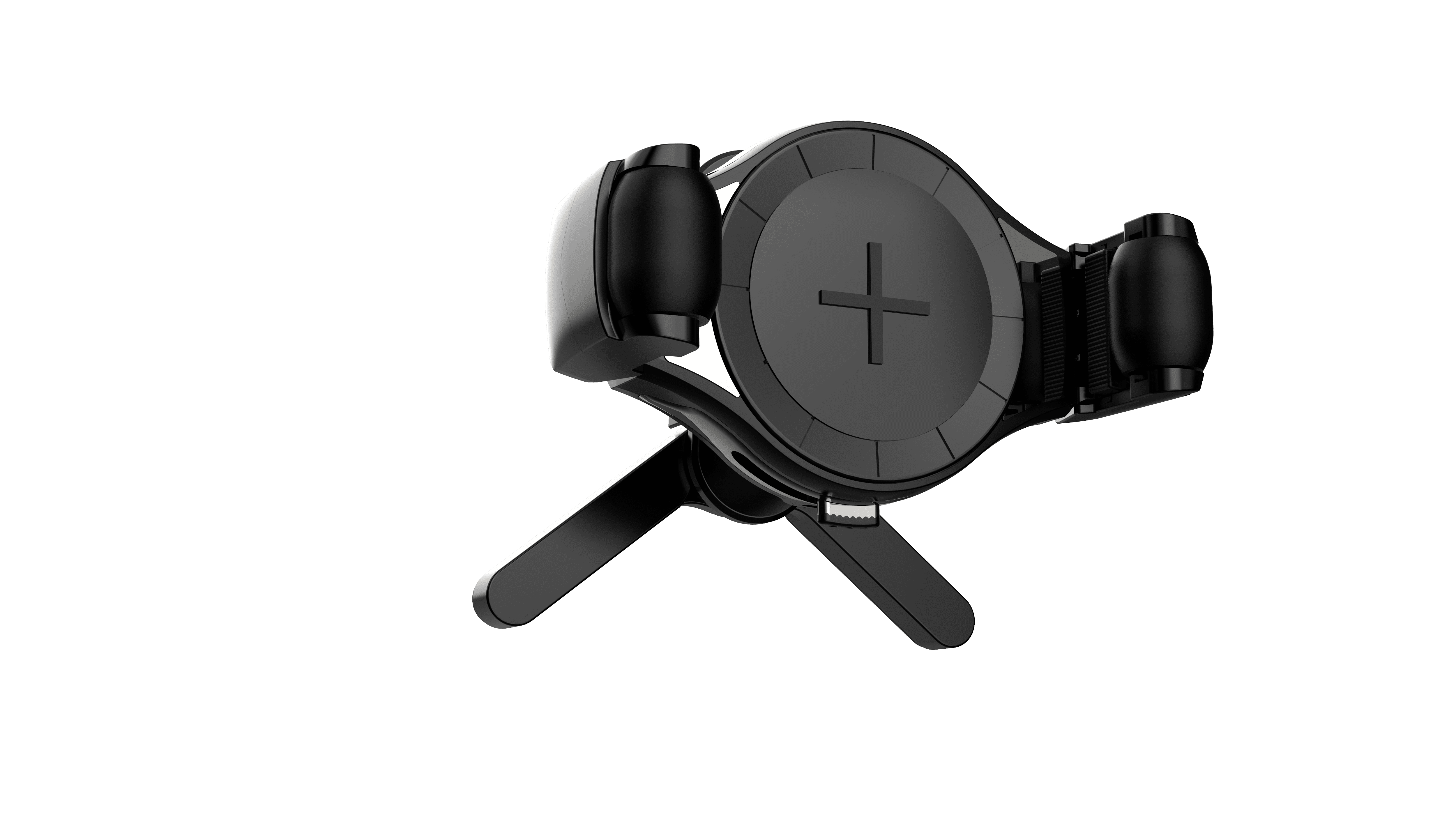 Auto Drive Wireless Charger and Phone Holder 2in1, Fast Charging for