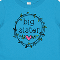 thumbnail image 4 of Inktastic Big Sister Leaves, Circle, Heart Girls Baby T-Shirt, 4 of 5