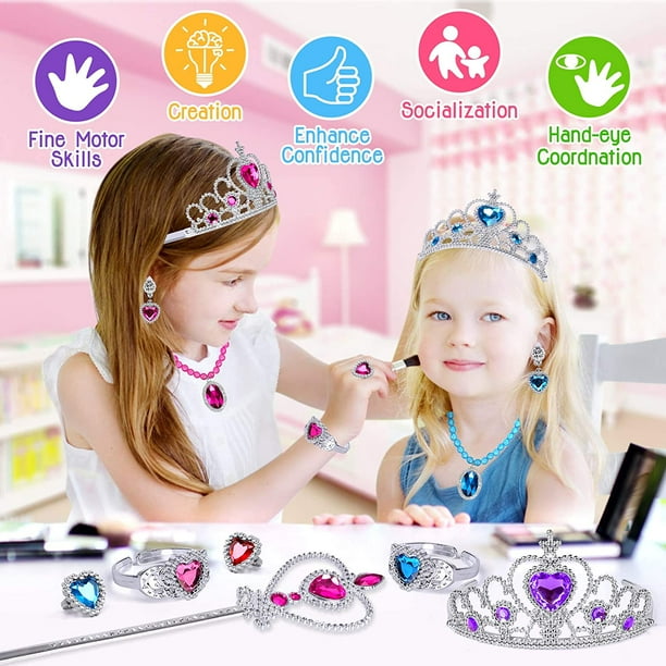 Ensemble d' Accessoires de vêtements pour bébé d'habillage de princesses  Set - 50