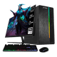 thumbnail image 1 of Computadora Escritorio Completa Xtreme PC Gaming AMD Radeon Vega 3 Athlon 3000G 16GB SSD 500GB Monitor 21.5 75Hz WIFI Black gaming ligero, oficina, estudio y hogar, 1 of 6