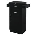 thumbnail image 6 of Ktaxon Locking Beauty Salon Storage Cabinet Hair Dryer Holder Stylist Spa Equipment Black, 6 of 10