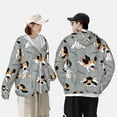 thumbnail image 4 of Fotbe Funny Beagle Active Dog Chaqueta con Protección Solar UPF 50+ para Hombre y Mujer, Camisa con Capucha y Bolsillos-XX-Large, 4 of 7