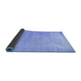 thumbnail image 2 of Ahgly Company Indoor Square Abstract Blue Contemporary Area Rugs, 8' Square, 2 of 4