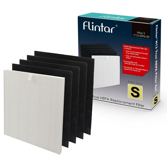Juego de filtros de repuesto Flintar C545 para purificador de aire Winix C545
