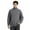 Light Gray, variant on Big and Tall Sweaters for Men Solid Color Casual Crew Neck Quarter Zip Sweatshirts Loose Fit Trendy Comfoy Winter Soft Warm Knit Pullover Tops Dark Gray M