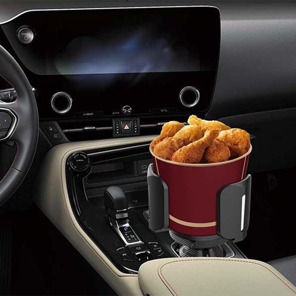 Portavasos De Agua Para Coche Soporte para bebidas de coche, expansor grande, consola central, soporte de copa, piezas interiores de coche