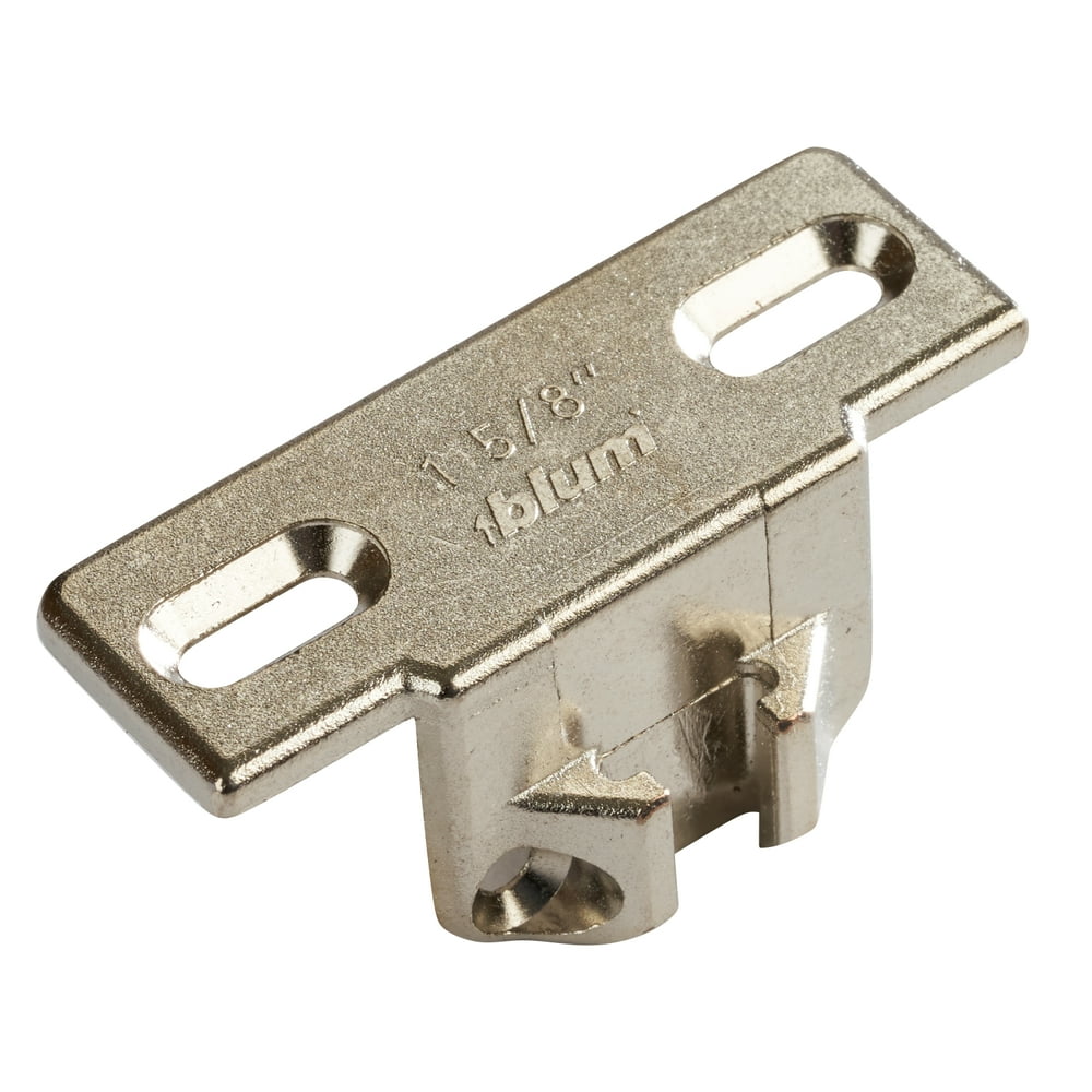 10 Pack Blum 15/8" Overlay Edge Mount Mounting Plate For Compact 33