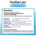 thumbnail image 6 of Fleet Pedia-Lax Enema Saline Laxative - 2.25 Oz, 4-Pack, 6 of 7