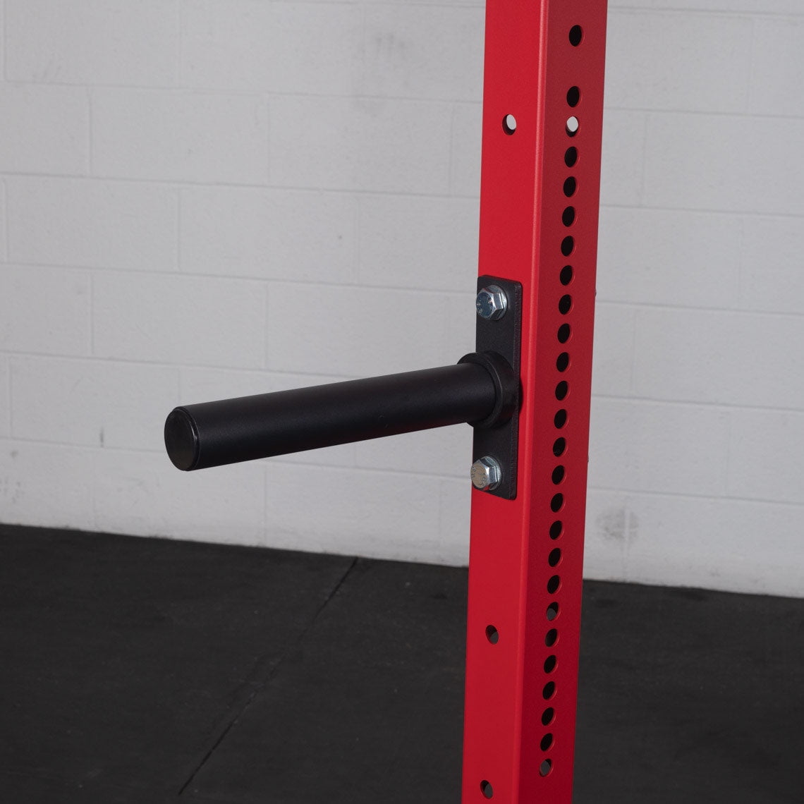 Titan Fitness X-3 Series 90" Red Bolt-Down Power Rack, 36" Depth, Rackable 1650 LB Cage, 1.25" and 2" Pull Up bars, Standard J-Hooks, Weight Plate Holders, Weightlifting and Strength Training