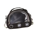 thumbnail image 1 of Bolsa de viaje para hámster, estuche de viaje para ratones, bolsa para exteriores para mascotas, hurones, bolsa de transporte para mascotas pequeñas, Negro, 1 of 8