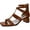 Brown Synthetic, variant on Franco Sarto Womens Korie Faux Leather Square Toe Heels