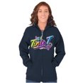 thumbnail image 3 of XOMG POP Tinie T Musical Beat Women Plus Size Zipper Hoodie Brisco Brands 5X, 3 of 5
