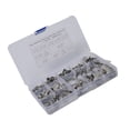 thumbnail image 1 of unbranded 90Ud Abrazaderas De Tornillo Para Mangueras Con Banda Redondeada Y Material Duradero, 1 of 8