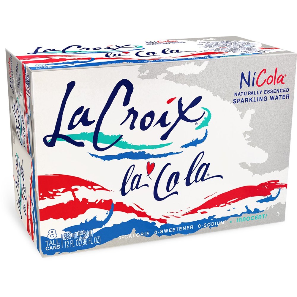 LaCroix NiCola LaCola Sparkling Water 8pk/12 fl oz Cans, 8 / Pack