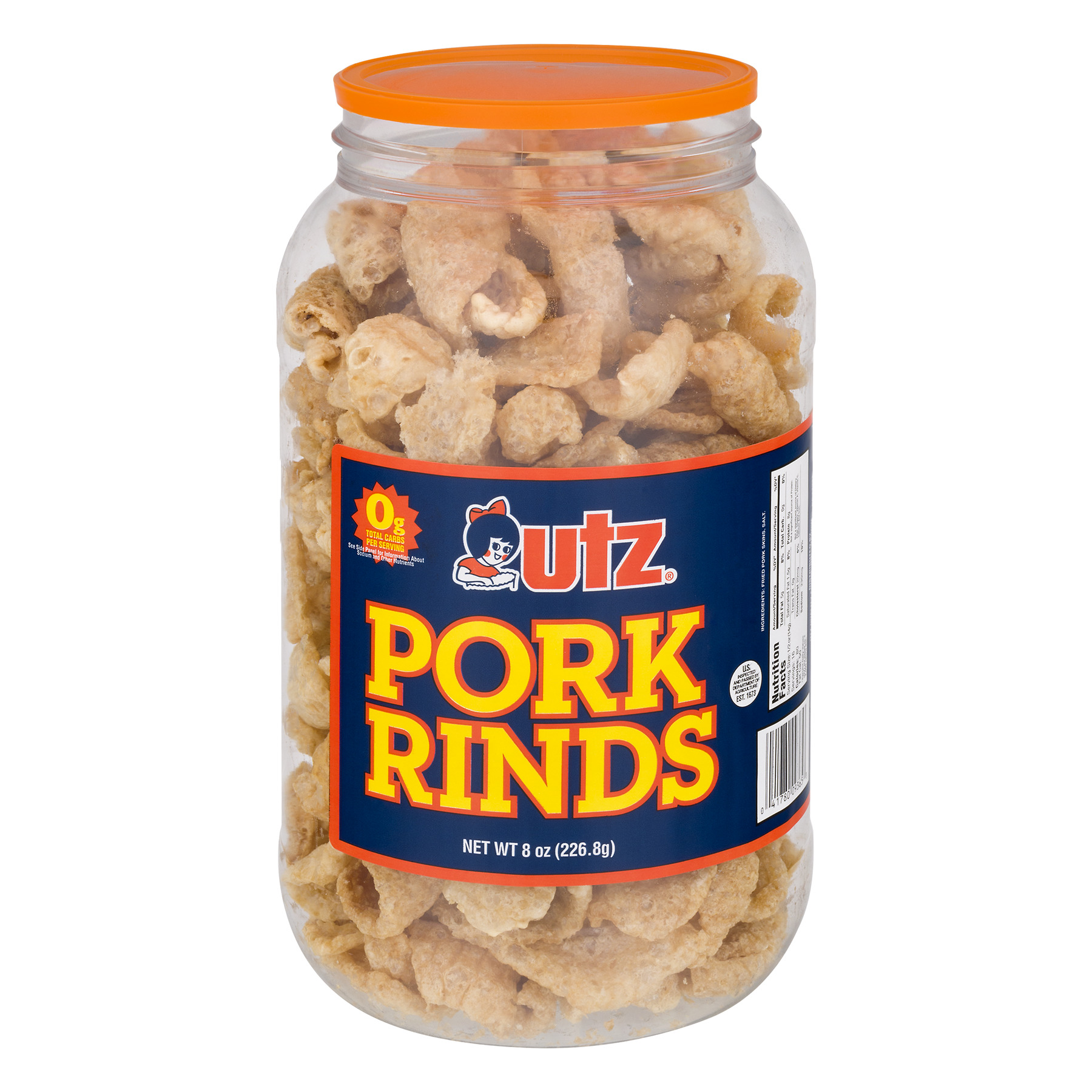 Utz Pork Rinds, 8 Oz.