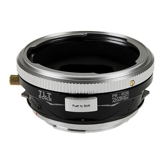 Fotodiox TLTROKR-P6-EOS Tilt & Shift Lens Mount Adapter for Pentacon 6 SLR Camera Body