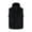 Black, variant on Nrmvnmi Fashion Girls' Boys Sherpa Fleece Vest Outwear Lightweight Solid Color Stand Collar Sleevelss Cute Zipper Jacket Warm Casual Comfortable Clothings For Wearing Outside In Winter