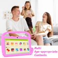 thumbnail image 4 of YQSAVIOR Kids Tablet, 7inch 4 GB RAM | Android 12 | 32GB ROM | Bluetooth, IPS Screen, Parental Control, Dual Camera, Shockproof Case | Educational, Games, Pink Case, 4 of 7