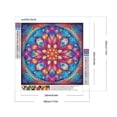 thumbnail image 3 of Kit de Pintura Mandala 5D Cgtredaw Ronda Completa Taladro Diamante, 3 of 9