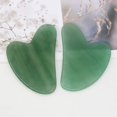 thumbnail image 4 of 3PCS Natural Jade Stone Scraping Board Massage Scraper Body Massage Scraper Scraping Facial Massage Tools for Face Skincare and Lymphatic Drainage Tool, 4 of 8