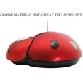 thumbnail image 4 of 2.4G Wireless Mouse Small Cute Animal Ladybug Shape 3000DPI Portable Mobile Optical Mouse with USB Receiver 3 Buttons Cordless Mouse for PC Mac Laptop Computer Notebook (Red), 4 of 6