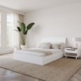 thumbnail image 4 of Nexera Ensemble de Chambre à Coucher de Rangement Réversible 3 Pcs, Blanc, Grand Lit, 4 of 8
