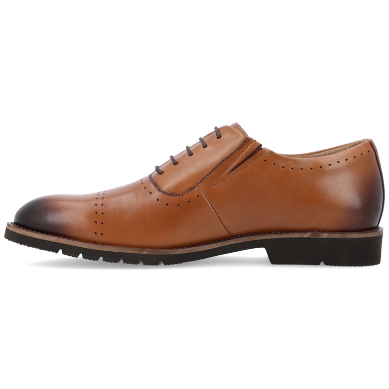 Thomas & Vine Men\'s Oxfords Dress Shoes, Cognac, Size 10 Lace Up Leather Upper Thomas | Shoes | Thomas Vine Mens Oxfords Dress Shoes Cognac  main image 2