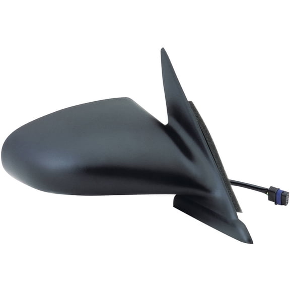 60517C - Fit System Passenger Side Mirror for 95-99 Dodge Neon, Plymouth Neon, black, non-foldaway, Power