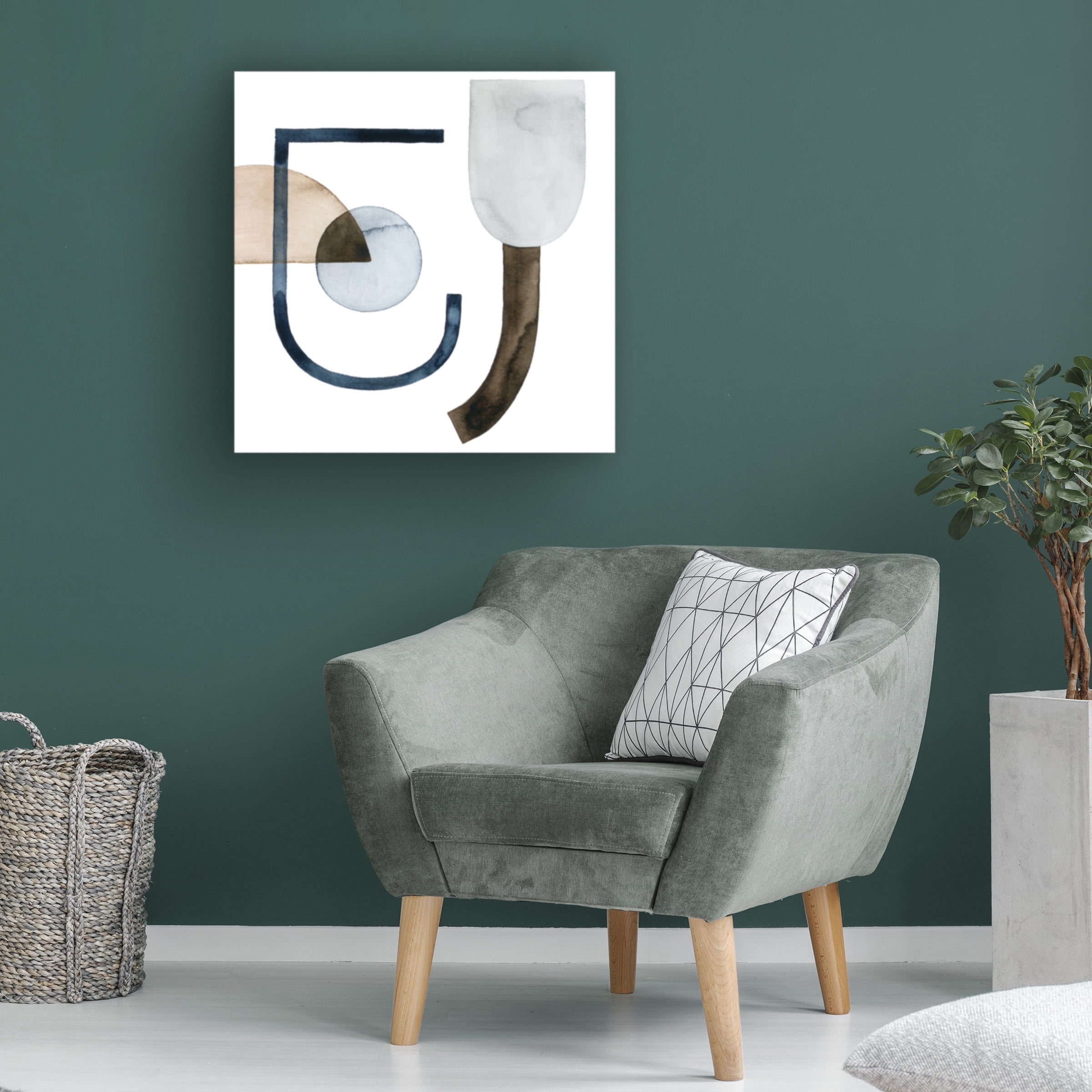 Grace Popp 'Moving Pieces VI' Canvas Art