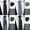 BlackB&G+GrayD&G, variant on Men's Premium Black and Grey Classic Ties (4-Piece Set) - 100% Polyester, 1200 Count Yarn, Elegant Stripes and Sparkling Finish, 8cm/3.15in Width, Suitable for Business, Weddings, Parties, and More.