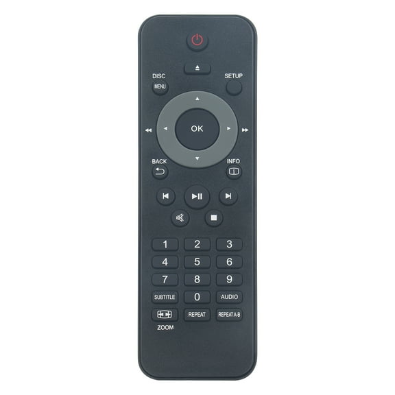Allimity RC-5310 Replaced Remote Compatible with Philips DVD Player RC-5340 DVP3962/37B DVP3982/37B DVP3982/F7E DVP3980/F7E DVP3980/05 DVP3310/05 DVP3310/9 DVP3310/12 DVP3980/12 DVP3982/37