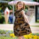 thumbnail image 5 of Balery Leopard Print Camisón de princesa para niñas, pijama de algodón con mangas abullonadas, suave y bonito.-Small, 5 of 6