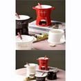 thumbnail image 3 of QualitChoice Atmosphere Hotpot Cup With Fork For Candy Dessert Heating For Candy Dessert red 201-300ml, 3 of 4
