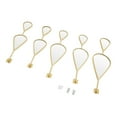 thumbnail image 6 of 5Pcs Water Drop Decorative Mirrors Art Decorative Mirror Wall Decor Home Decor, 6 of 14